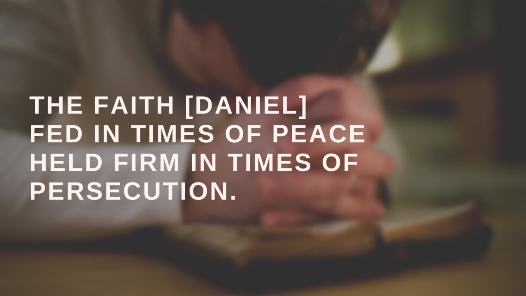 A Faith That Survives